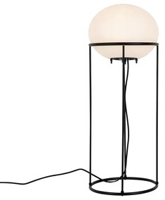 Design buiten vloerlamp zwart - Jannie