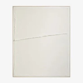 Decoratief Schilderij Met Linnen Textuur Ovilea 80 X 100 Cm & B - Sklum