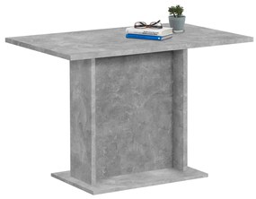 FMD Eettafel 110 cm betongrijs