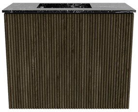 Mondiaz Joya DLux 50cm toiletmeubel shadow met wastafel faye links zonder kraangat lava