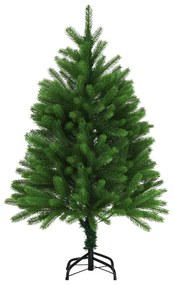 vidaXL Kunstkerstboom met levensechte naalden 120 cm groen