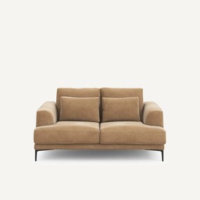 2-zits bank in stonewashed fluweel, Marsile