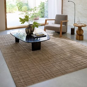 Handgetuft vloerkleed, wol en Tencel™, Kandi
