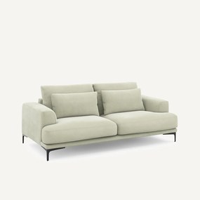 3-zits sofa in stonewashed fluweel, Marsile