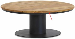 Stoel en Bank Loungeset 4 personen Aluminium/rope Grijs  Coco Puerto/Salerno