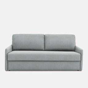 Slaapbank in ribfluweel, Comfort Bultex®, Marta