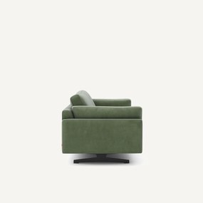 Bank in fluweel, 2-zit, César