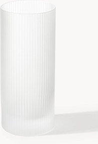 Mondgeblazen highballglazen Ripple met reliëfpatroon, 2-delig, 480 ml