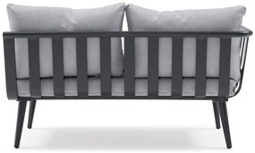 Hoek loungeset 5 personen Aluminium Grijs  De Laan Projects