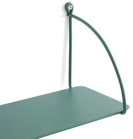 Wandplank in staalmetaal L80 cm, Hiba