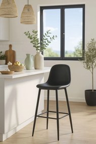 Zwarte Teok Kunstleer