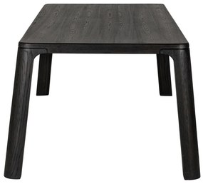 Zwart Eiken Eettafel - 240 X 112cm.