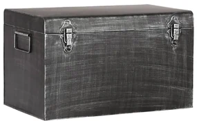 LABEL51 Opbergbox Vintage M 40x20x25 cm antiekzwart