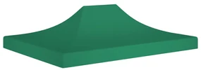 vidaXL Partytentdak 270 g/m² 4,5x3 m groen
