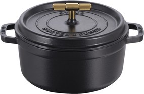 Staub La Cocotte Cocotte Buster+Punch 24 cm / 3,8 l, Rond, Zwart - La Cocotte - Staub