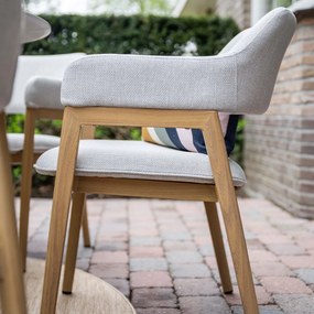 Garden Impressions Alexia tuinstoel - light teak look - valley sand