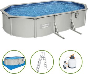 Bestway Hydrium opbouwzwembad - ovaal - L610 x B360 x H120 cm