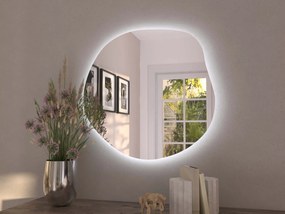 Organische LED spiegel met verlichting A34 80x77