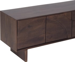 TV Meubel Met Organisch Patroon - 160x40x55cm.