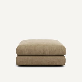 Voetensteun in stonewashed velours, SKANDER