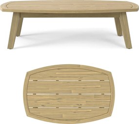 The Outsider Stoel-Bank Loungeset Parkside | 5-zits | Wicker &amp; Acaciahout | The Outsider