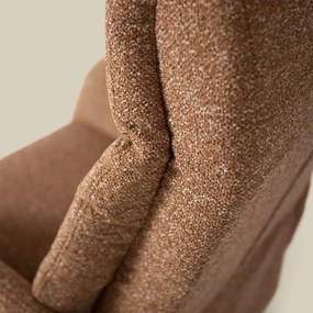 Elektrisch Verstelbare Stoel Stof Terracotta
