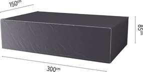 Platinum Aerocover tuinsethoes - Ademende hoes voor tuinset met rechthoekige tafels van 280 tot 300cm (inclusief stoelen)