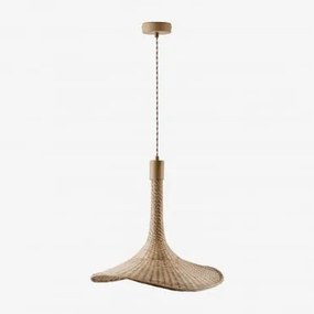 Chaifer Hanglamp Van Bamboe Natuurlijk & 45 X 40 Cm & B - Sklum