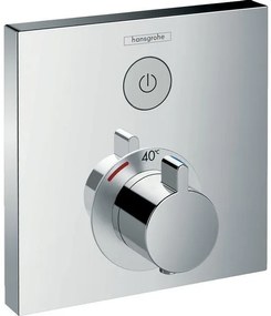 Hansgrohe ShowerSelect afbouwdeel voor inbouwkraan thermostatisch met 1 stopkraan chroom 15762000