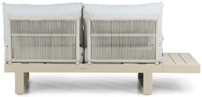 Hoek loungeset 5 personen Aluminium Taupe  Lifestyle Garden Furniture Lorenzo