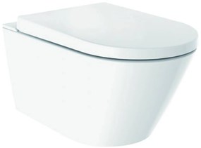 Saqu Clean 2.0 douche-wc en quikrelease toiletbril met softclose wit