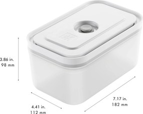 ZWILLING Fresh &amp; Save Vacuümdoos M, Kunststof, semitransparant-Grijs - Fresh &amp; Save - ZWILLING