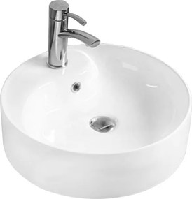 Mexen Lila opbouw waskom 46 x 46 cm, wit - 21824600