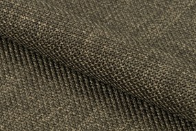 CLARA Olijfgroen (stof Basel 77)/zwarte poten - MODERNE GESTOFFEERDE KUIPSTOEL VOOR WOONKAMER/EETKAMER/KANTOOR LOFT