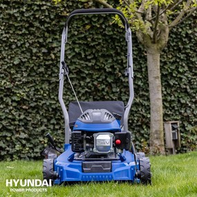 Hyundai Benzine Grasmaaier 40 cm – 79,8 cc – 4-takt – Voor gazons tot 500 m²