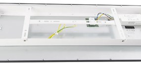 Modern LED paneel zwart 80 cm incl. LED - Liv