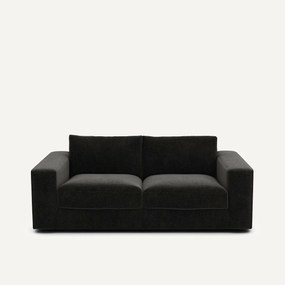 Compacte bank 3-zit in fluweel, Skander