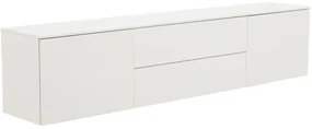 Goossens Excellent Dressoir Monza Easy, Mz041 = bodemelement 2 laden in midden, 2 deuren aan buitenzijde