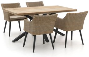 Manifesto Matese/Montorio 160cm dining tuinset 5-delig