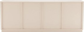 Mat Dressoir Grijsbeige 200 Cm - 200x40x75cm.