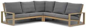 Hoek loungeset  Teak Grijs  Lifestyle Garden Furniture Pure Island