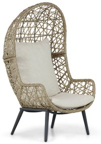 Coco Corso Strandstoel Aluminium/wicker Taupe