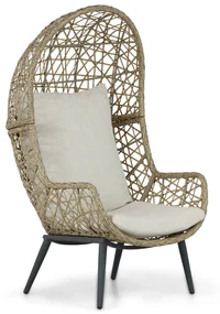 Coco Corso Strandstoel Aluminium/wicker Taupe