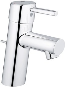 Grohe Concetto wastafelkraan ES met waste Chroom