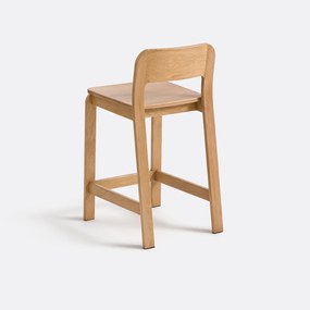 Massief eiken barkruk, Talet