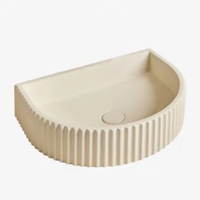 Teide Cementen Gootsteen Beige – Crème - Sklum