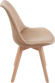 Set 4 Synk Fluwelen Stoelen