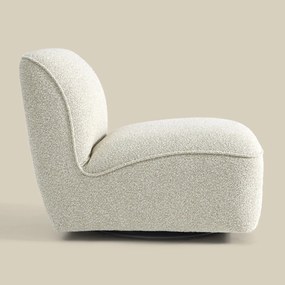 Draaibare Fauteuil Beige Zonder Armleuning