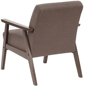 Fauteuil bruin ASNES Beliani