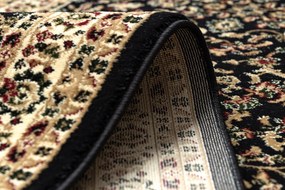 Tapijt, Vloerbekleding ROYAL ADR patroon 1745 zwart naar de gang